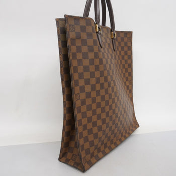 Louis Vuitton Damier Sac Plat Tote Bag N51140 Ebene
