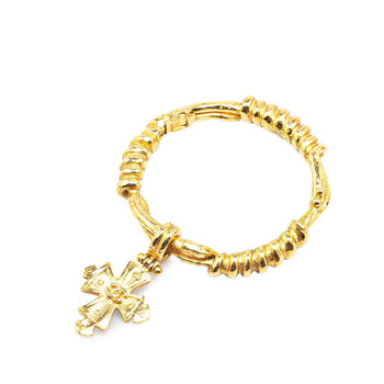 Vintage Chanel Coco Mark Cross Motif Bracelet