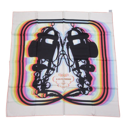 Hermes Brides De Gala Shadow Carr 90 Large Silk Scarf/Muffler