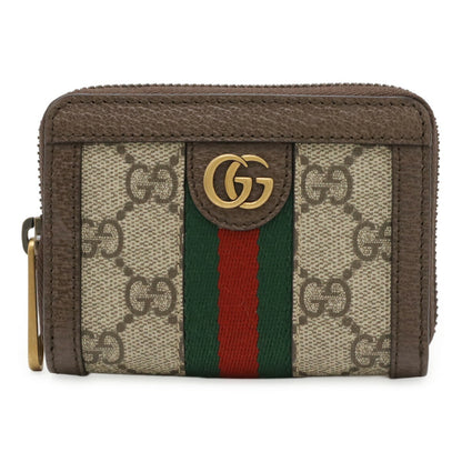 Gucci Ophidia Gg Supreme Coin Case Belt Bag/Waist Bag/Pouch In Pvc And Leather