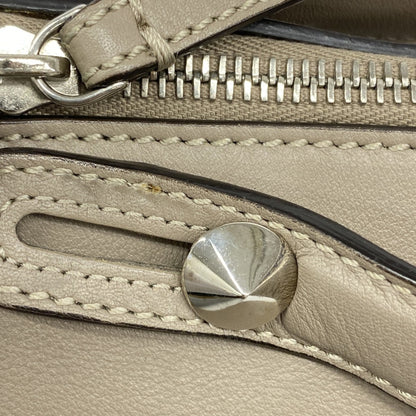Fendi By The Way Handbag In Beige Leather