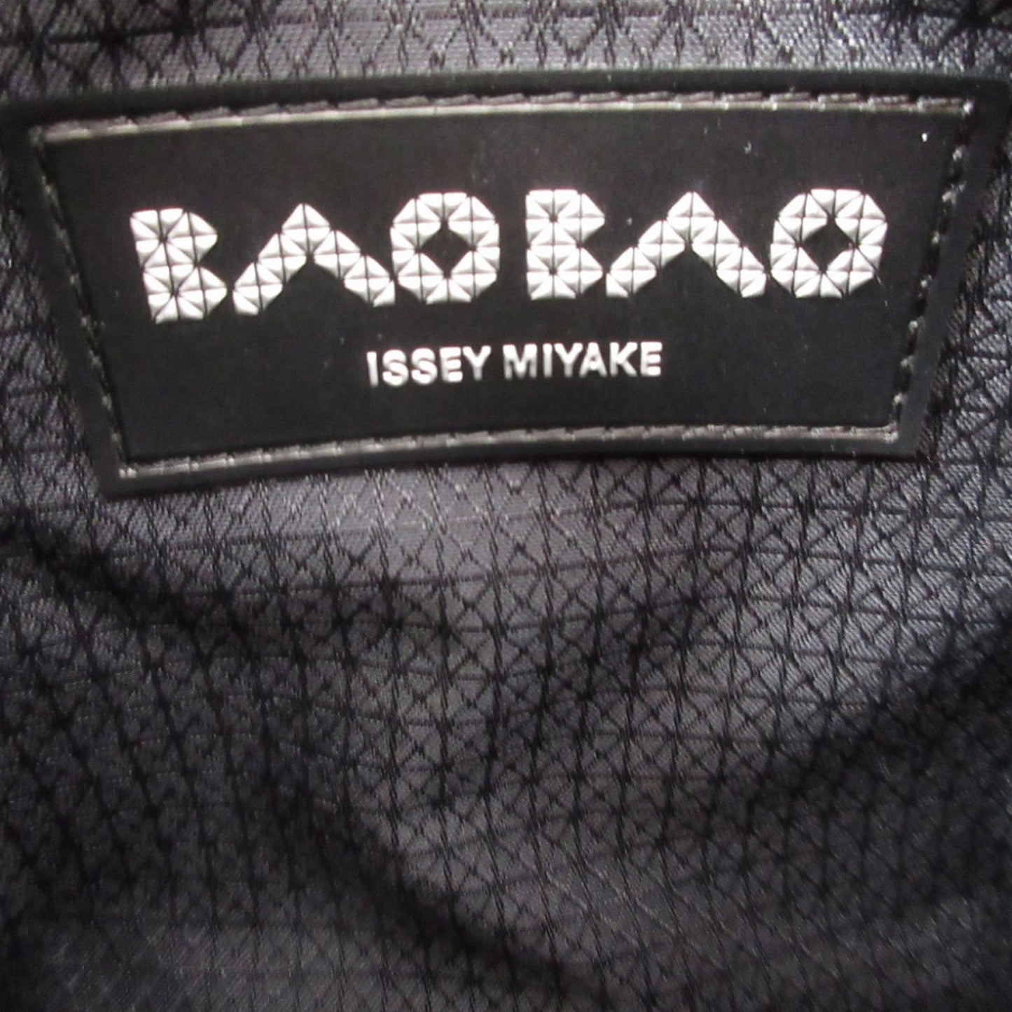 Issey Miyake Bao Pvc Black Shoulder Bag 1690 Issey Miyake Baobao