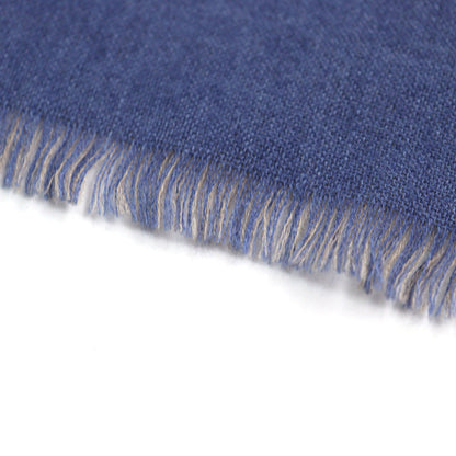 Hermes Men'S Cashmere And Silk Chaine D'Ancre All-Over Print Two-Tone Stole/Scarf In Blue Light