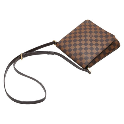 Louis Vuitton Damier Musette Salsa Long Shoulder Bag N51300 Brown Pvc Leather