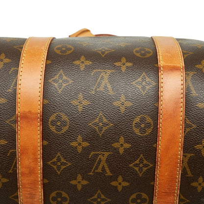 Louis Vuitton Monogram Keepall 55 Boston Bag/Travel Bag M41424 Brown Leather