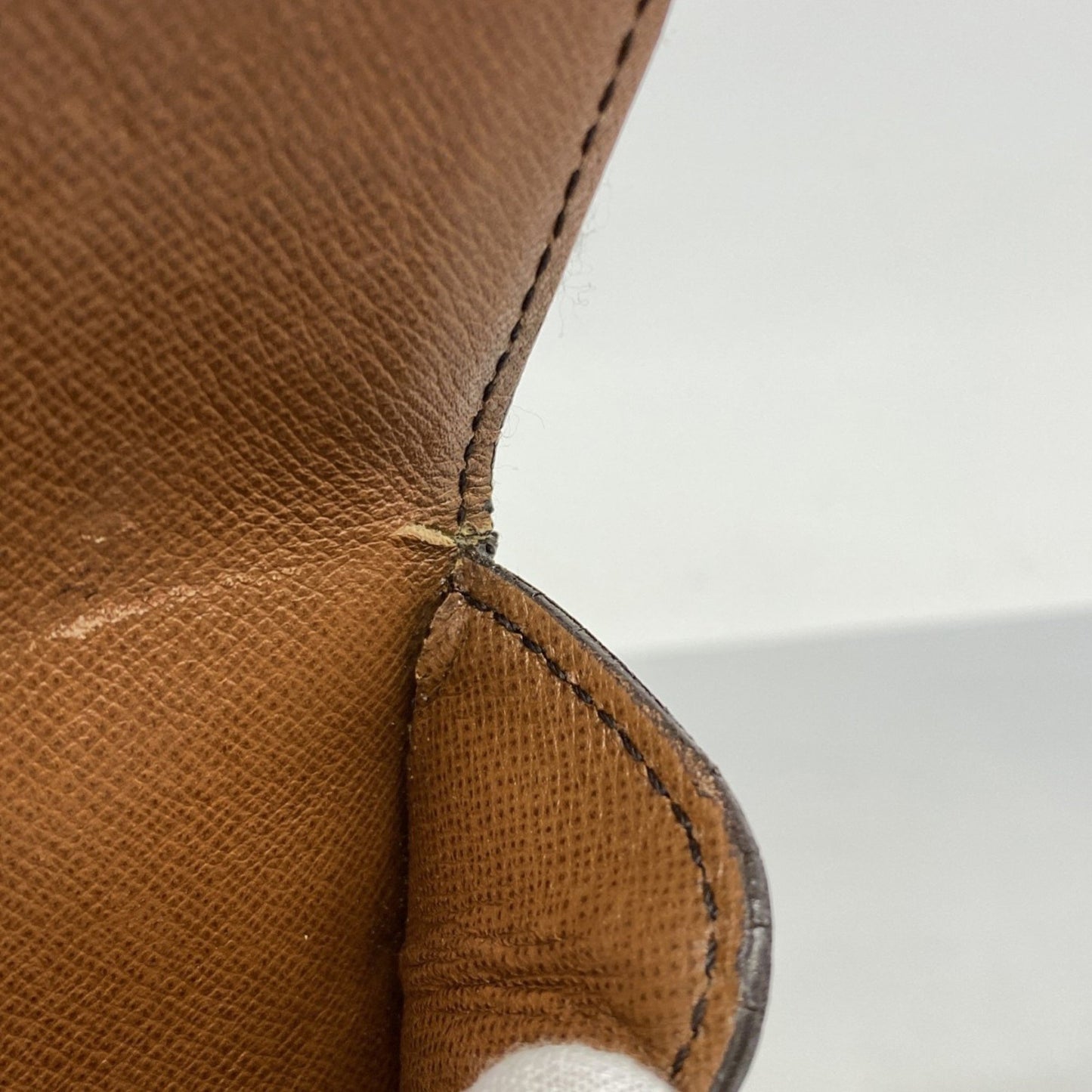 Louis Vuitton Monogram Saint-Cloud Mm Shoulder Bag M51243 Brown