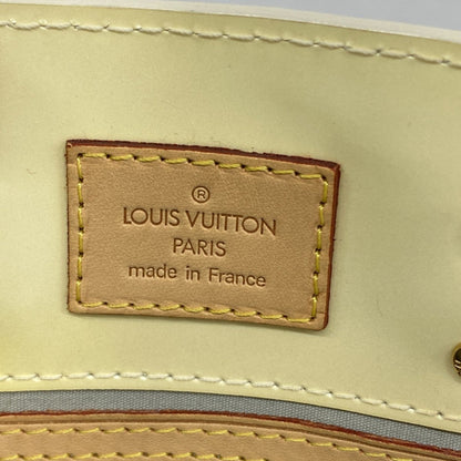 Louis Vuitton Vernis Reed Pm Handbag M91336 Pearl