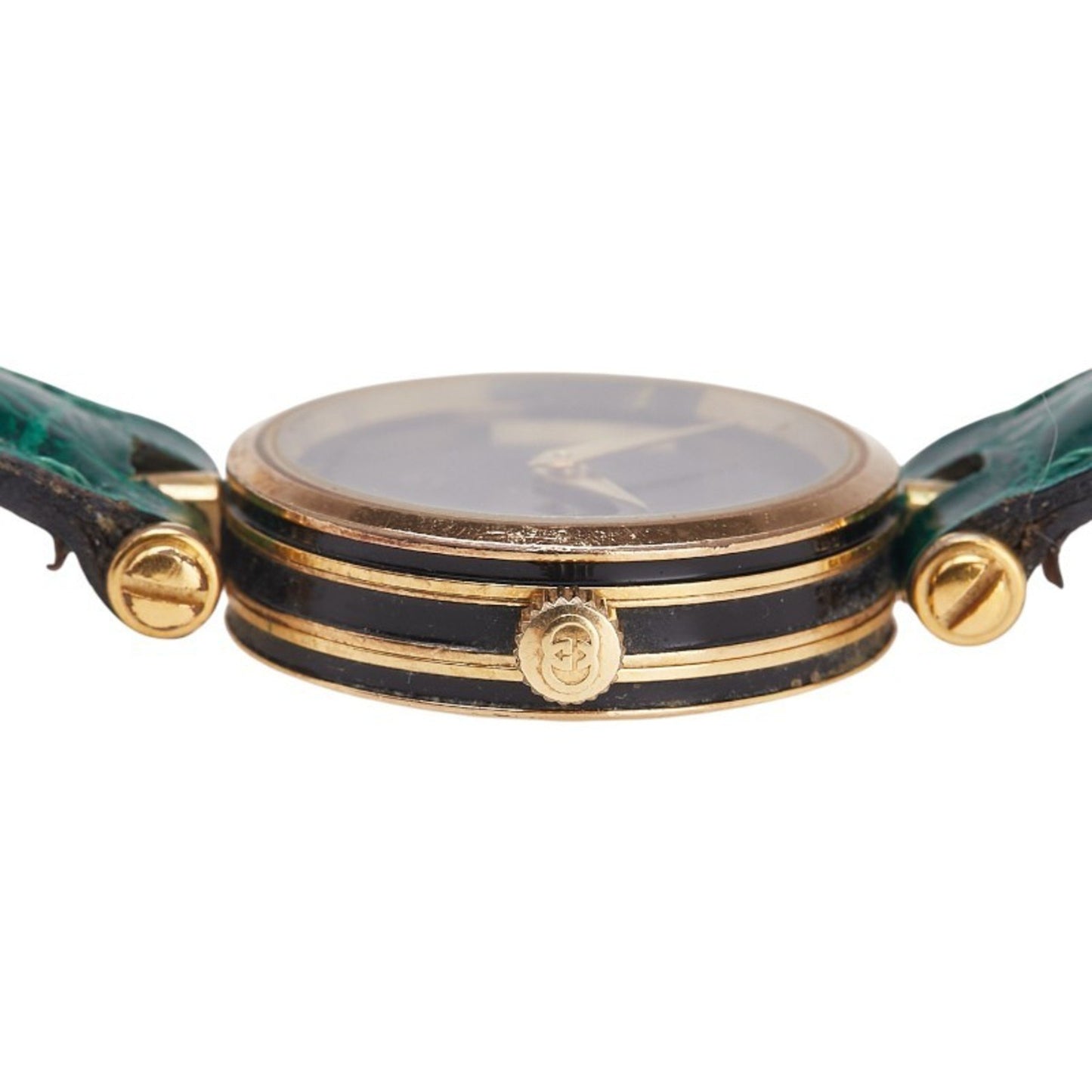 Gucci Women'S Quartz Watch With Black Dial