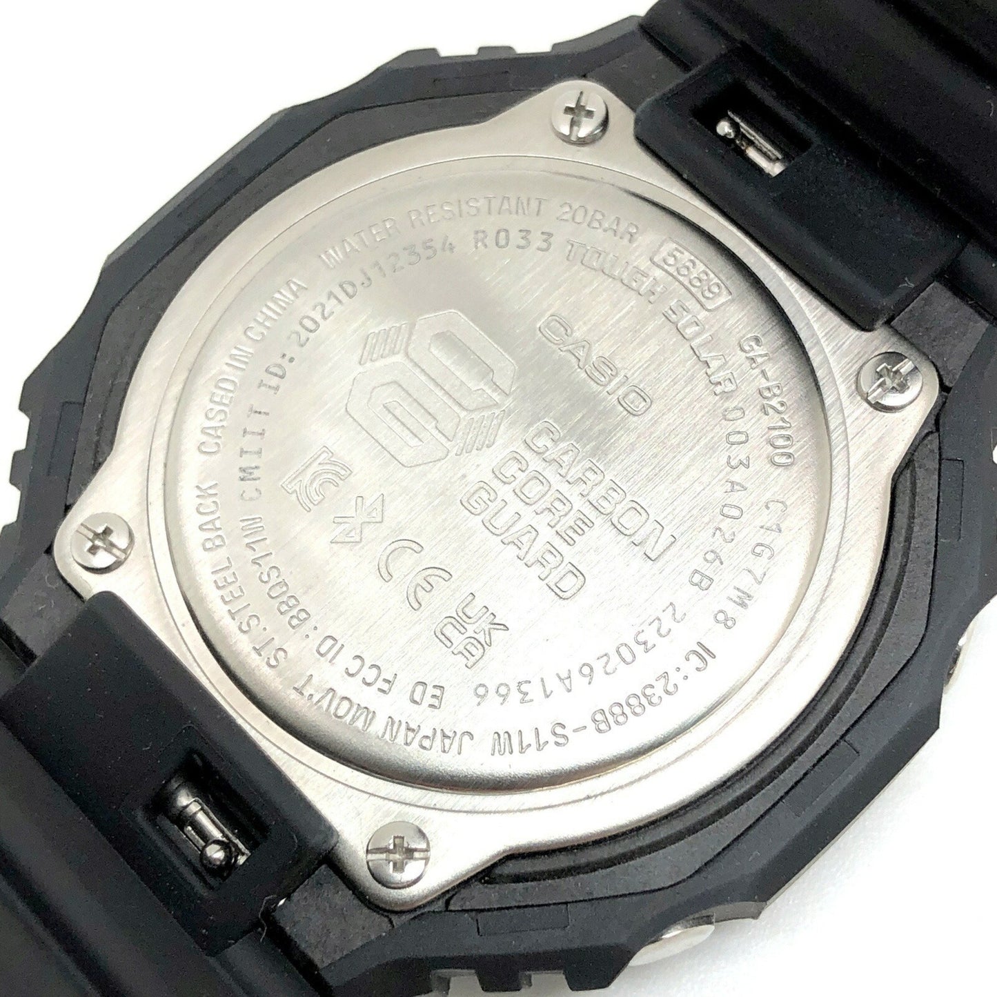 Casio G-Shock Ga-B2100-1A Tough Solar Watch With Bluetooth