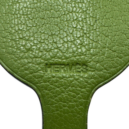 Hermes Balloon Motif Bag Charm Key Ring Holder Wallet Green