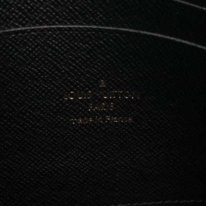 Louis Vuitton Double Zip Pochette Shoulder Bag In Coated Canvas And Leather With Monogram Giant