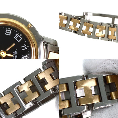 Hermes Clipper Watch Stainless Steel Ssxgp