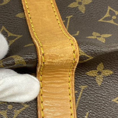 Louis Vuitton Monogram Keepall 55 Boston Bag M41424 Brown