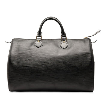 Louis Vuitton Epi Speedy 35 Handbag/Boston Bag M42992 Noir Black Leather
