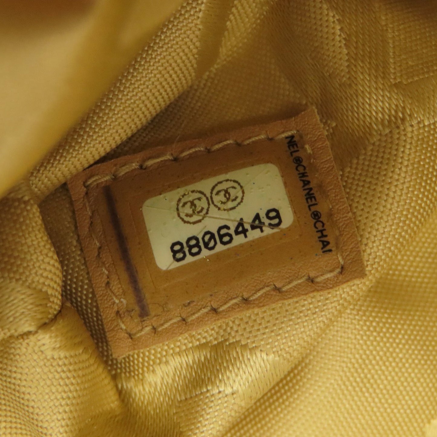 Chanel A18126 Wild Stitch Gold Hardware Handbag Calfskin