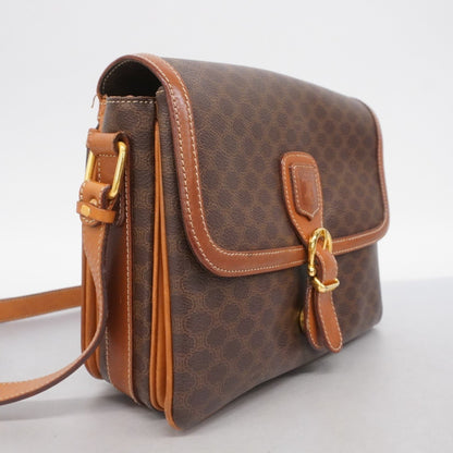 Celine Shoulder Bag Macadam Brown