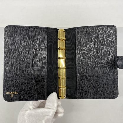 Women's - Chanel Notebook Cover - Caviar Skin - Black