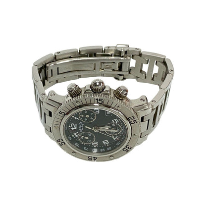Hermes Clipper Date Quartz Stainless Steel Wristwatch For Men And Women