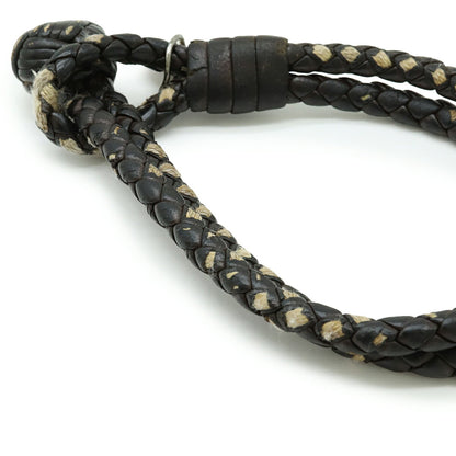 Bottega Veneta Bottega Veneta Intrecciato Bracelet Leather Black
