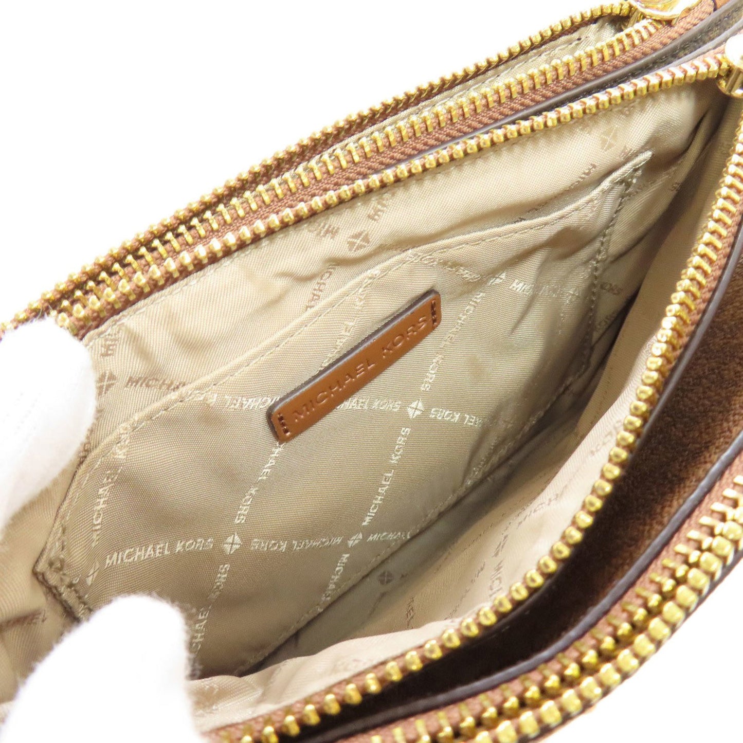 Michael Kors Mk Signature Shoulder Bag