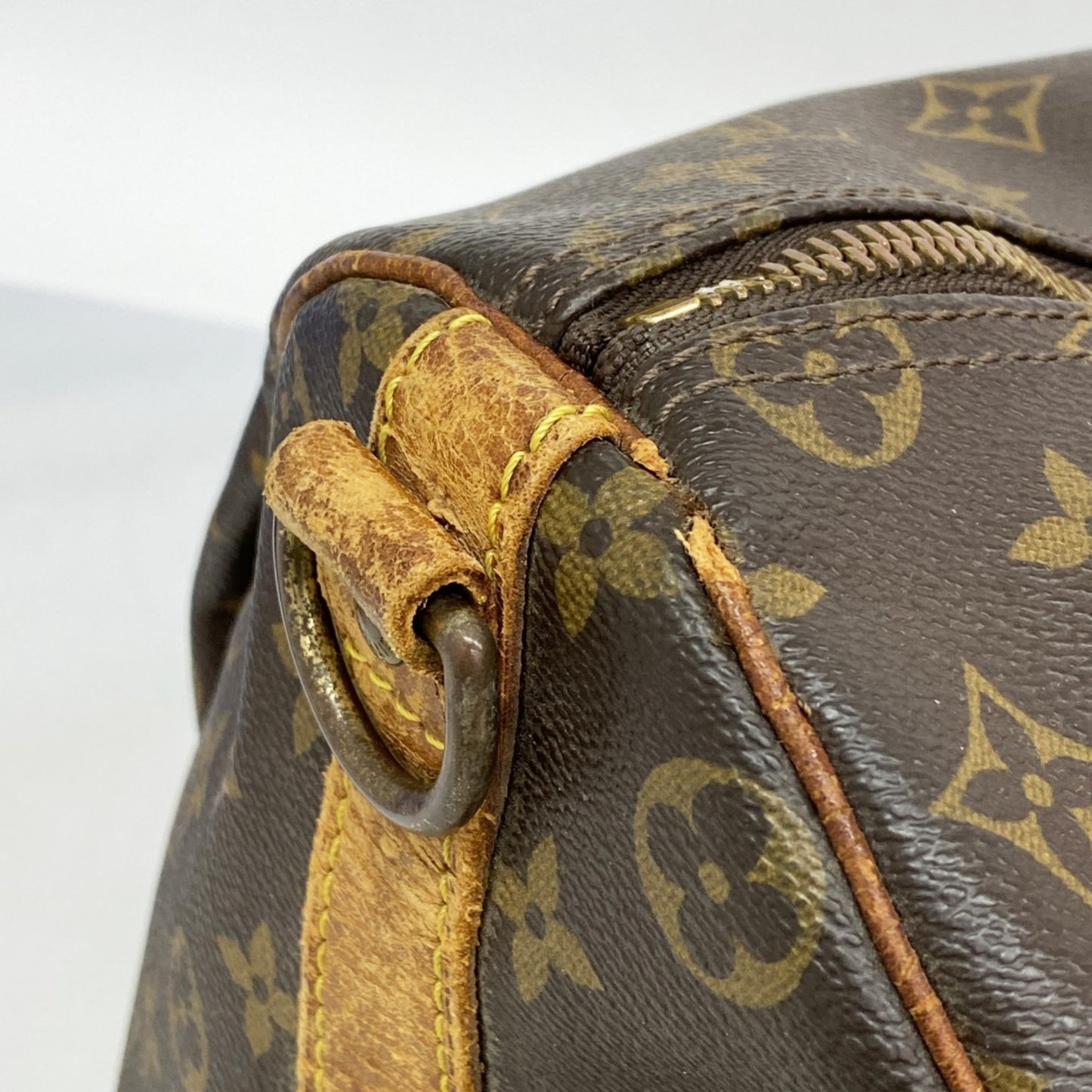 Louis Vuitton Monogram Keepall Bandouliere 50 Boston Bag M41416 Brown