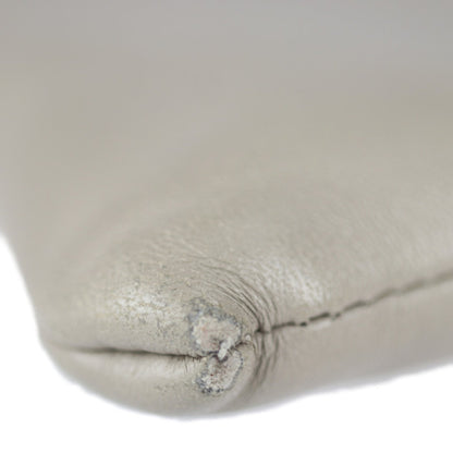 Bottega Veneta Bottega Veneta Intrecciato Second Bag 472578 Leather Taupe Clutch Pouch Document