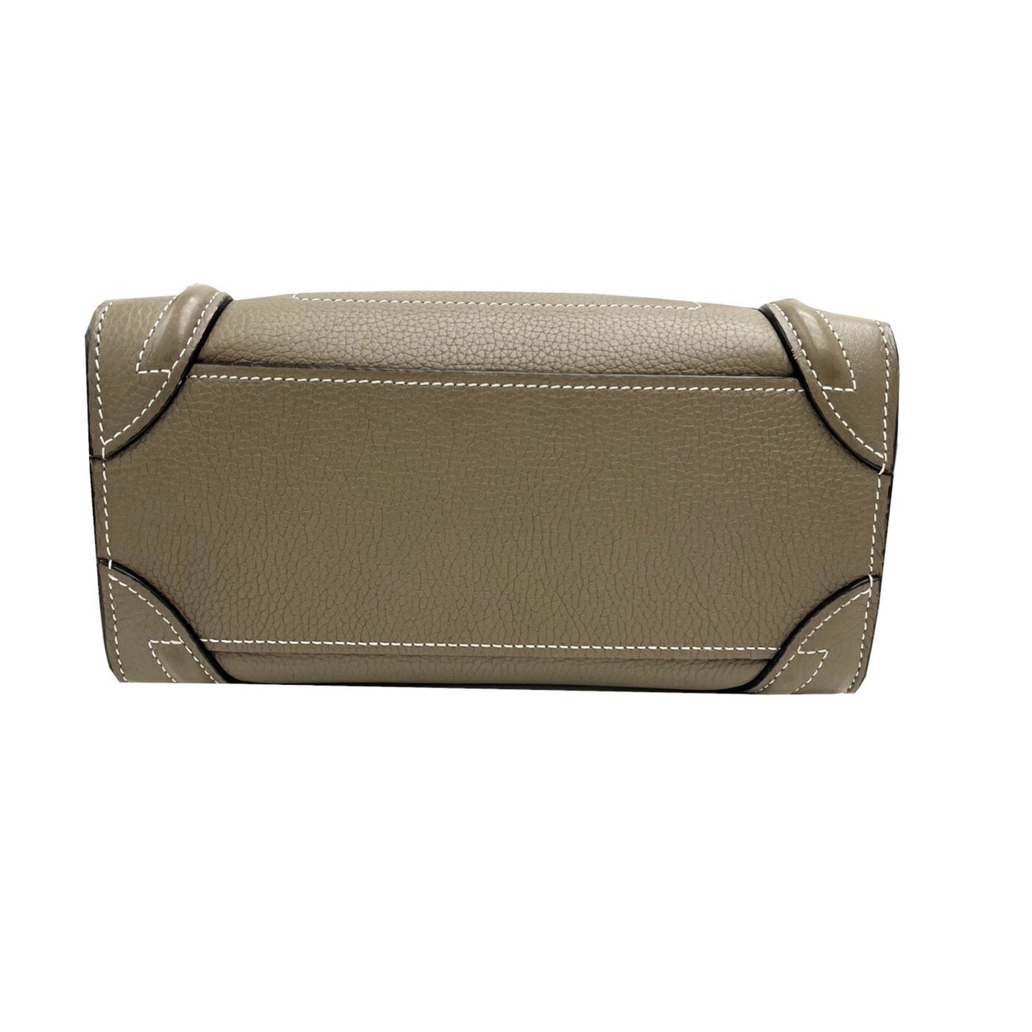 Celine Luggage Nano Shopper Greige Leather Handbag/Shoulder Bag