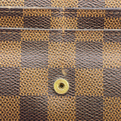 Louis Vuitton N63209 Portefeuille Sarah Damier Long Wallet Brown