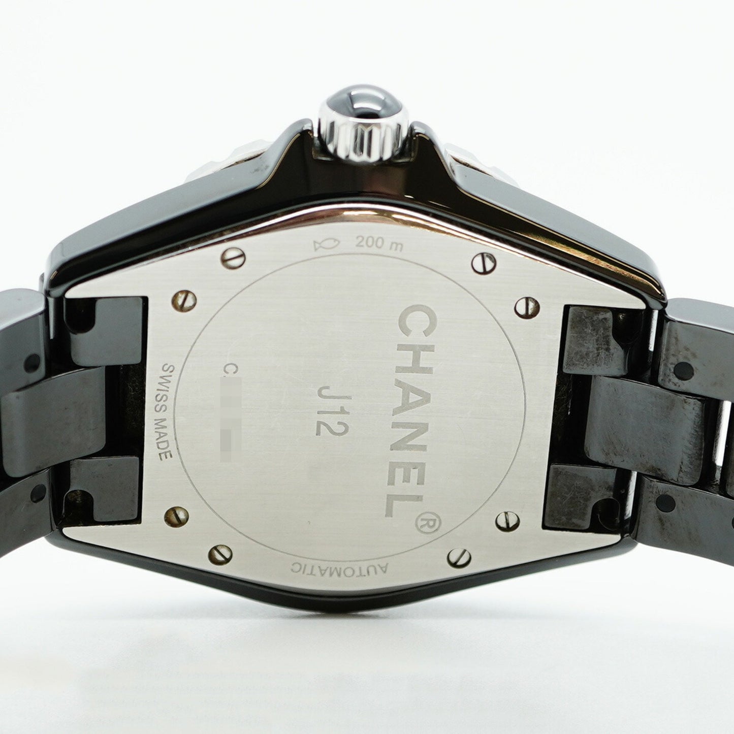 Chanel J12 H3829 Black Dial