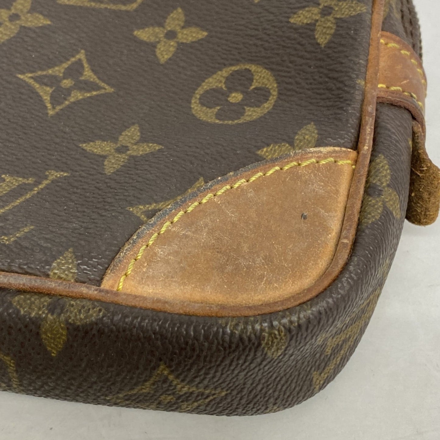 Louis Vuitton Monogram Marly Dragonne Pm Clutch Bag M51827 Brown