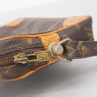 Louis Vuitton Monogram Marly Dragonne Pm Clutch Bag M51827 Brown