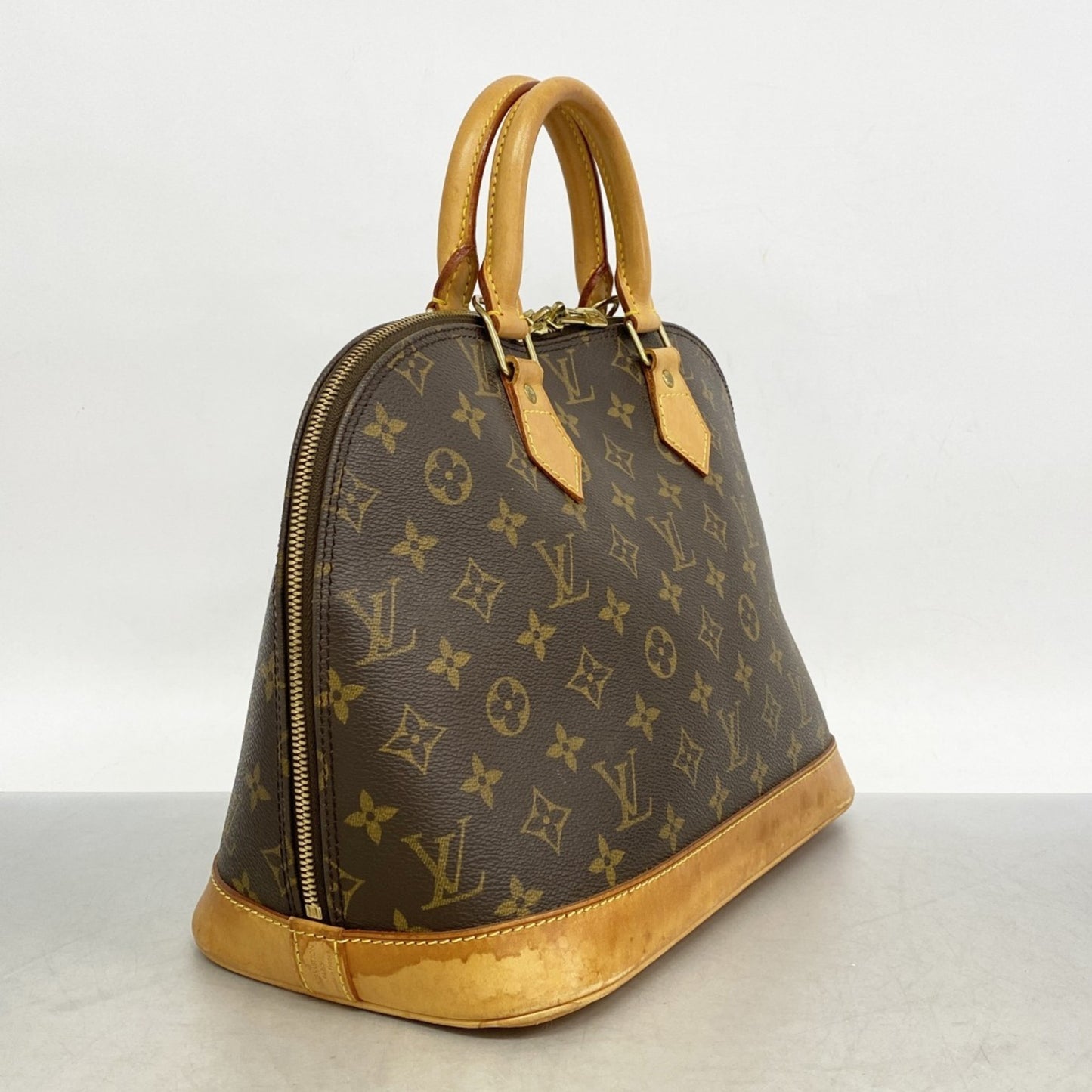 Louis Vuitton Monogram Alma Handbag M51130 Brown