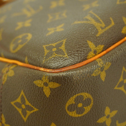 Louis Vuitton Monogram Deauville Handbag M47270 Brown