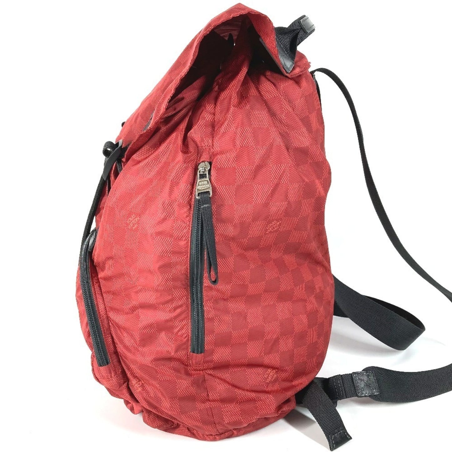 Louis Vuitton Damier Aventure Light Pack Backpack With Storage Pouch