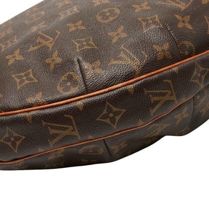 Louis Vuitton Monogram Croissant Gm One-Shoulder Bag M51511 Brown Leather