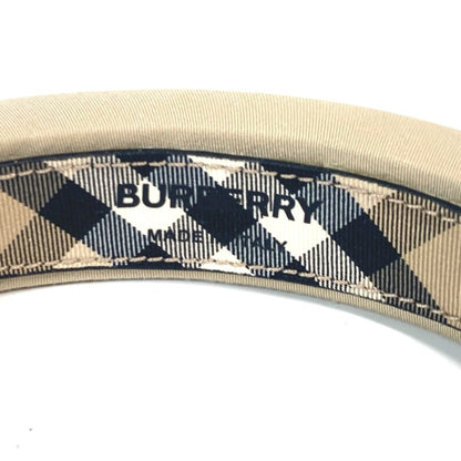 Burberry Burberry Checked Pattern On The Inside Tb Hair Headband Hairband Canvas