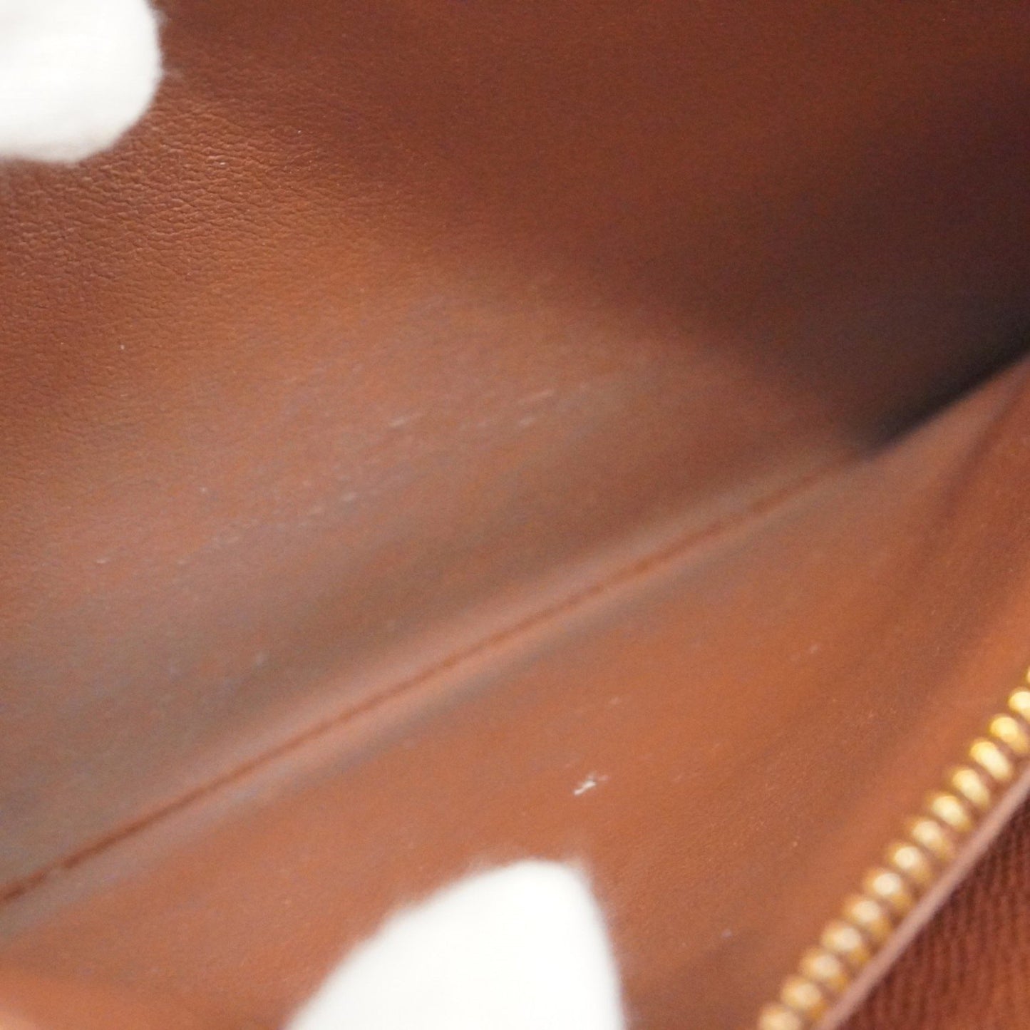 Louis Vuitton Monogram Zippy Wallet M60017 Brown