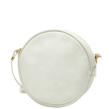 Gucci Old Crossbody Shoulder Bag 007 37 5575 White Leather