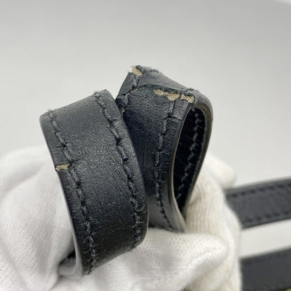 Gucci Gg Supreme Bee Shoulder Bag 498156 Leather Brown Black