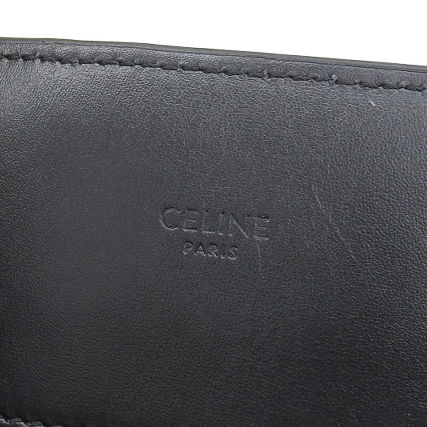 Celine Celine Triomphe Horizontal Cover Handbag Black 197012Cim 38Si