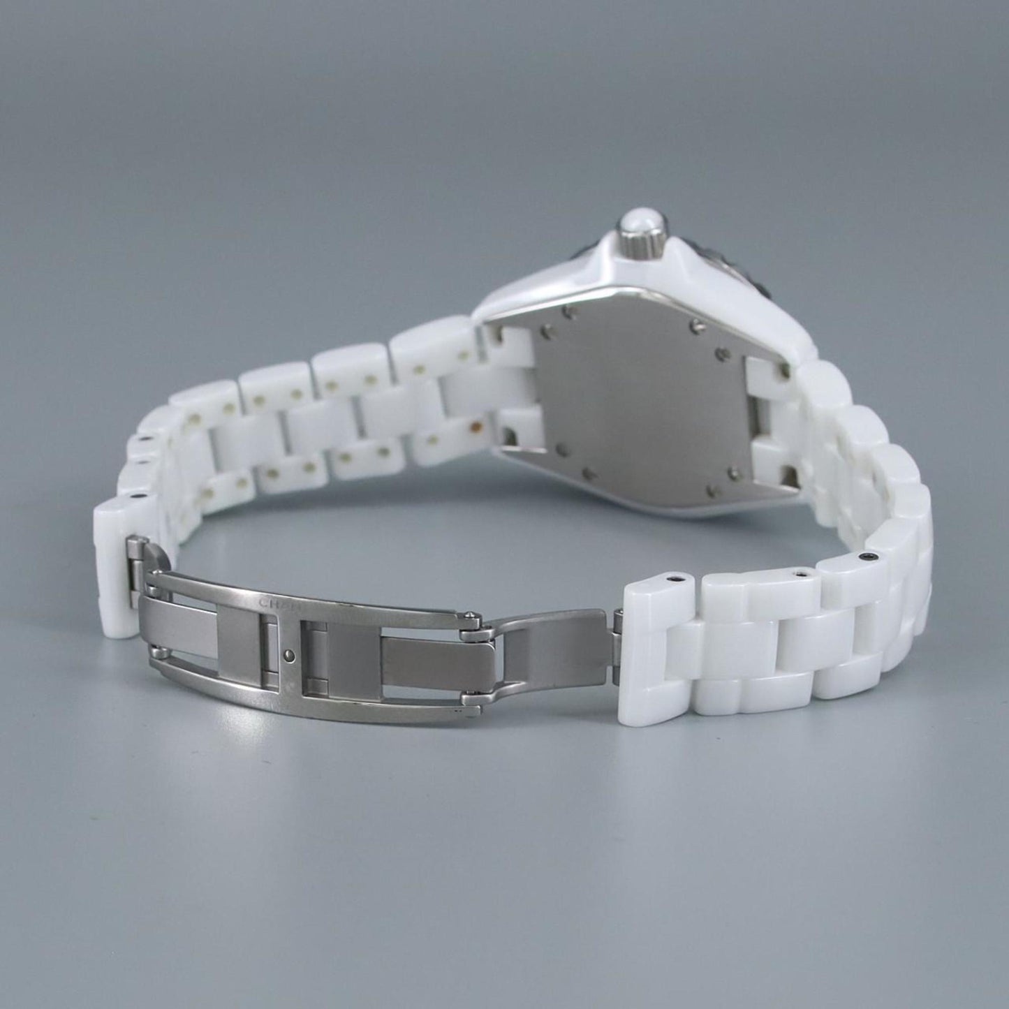 Chanel J12 33Mm Ceramic Watch H0968 Quartz Movement