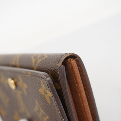 Louis Vuitton Monogram Portefeuille Tresor Wallet M61736 Brown