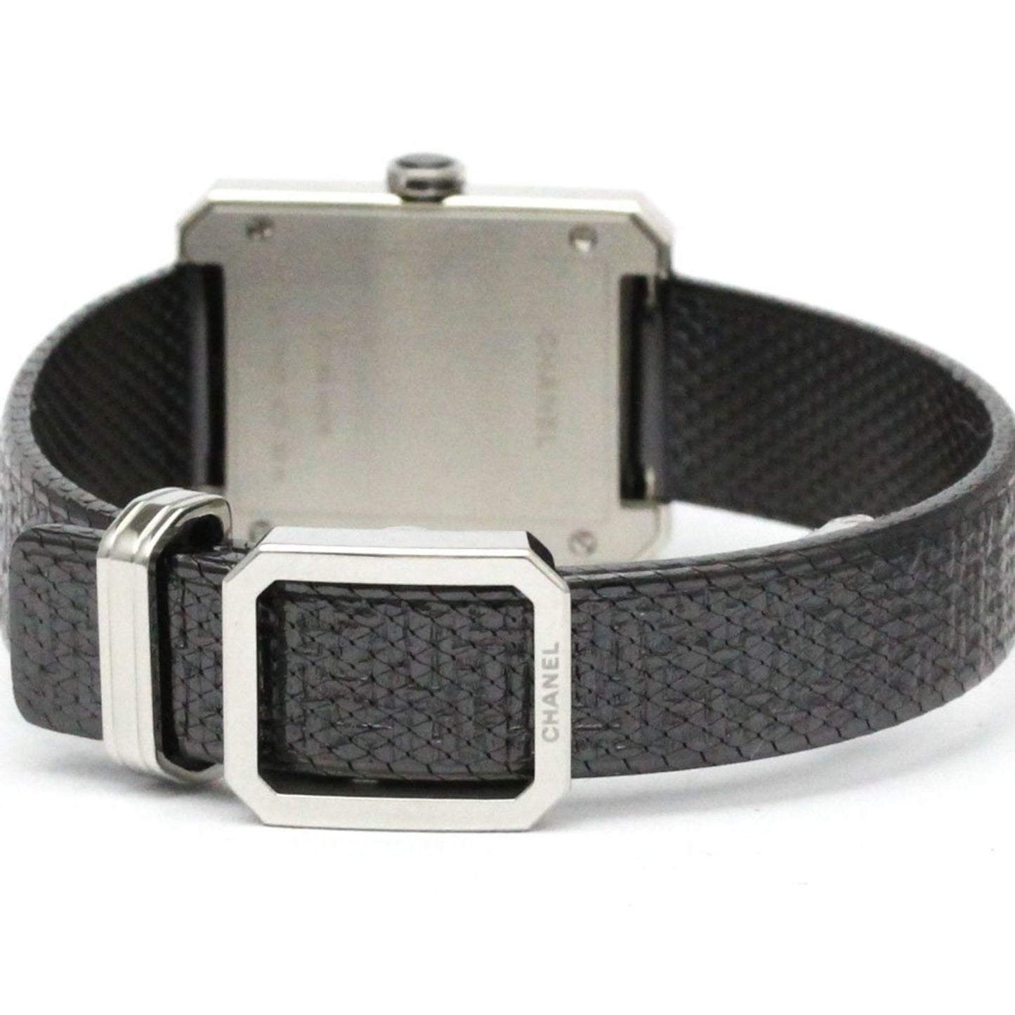 Chanel Boy-Friend Steel Leather Quartz