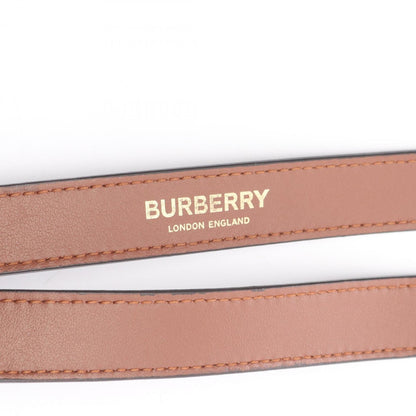Burberry Tb Monogram Coated Canvas Leather