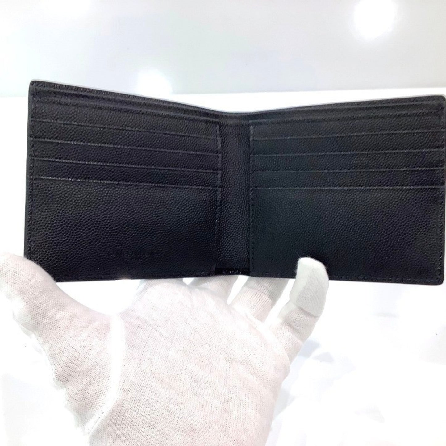 Yves Saint Laurent Saint Laurent Paris East/West Bifold Wallet 396307 Bty0N 1000Ja-24374