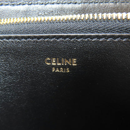 Celine Round Long Wallet Leather