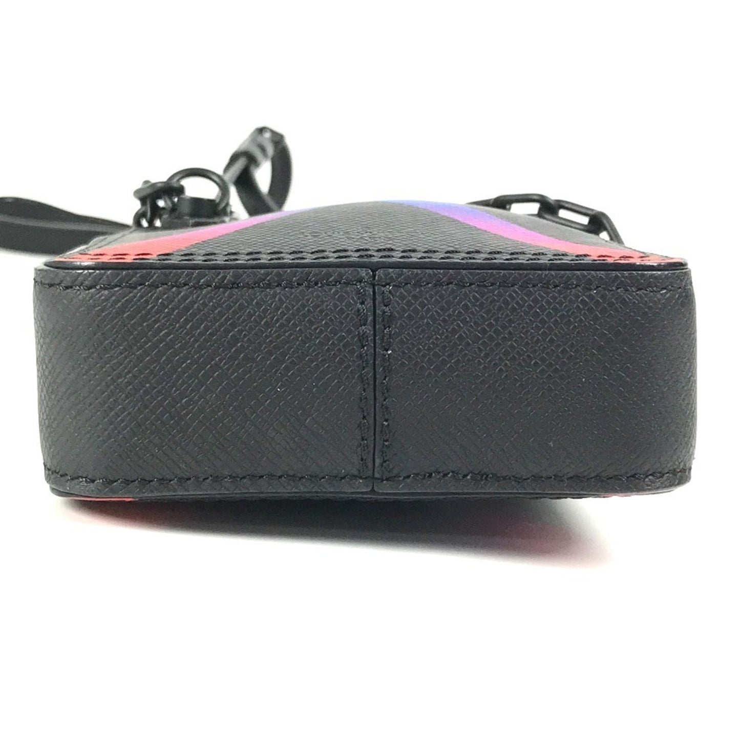 Louis Vuitton M30332 Taiga Rainbow Danube Messenger Pochette Shoulder Bag In Leather