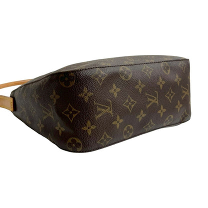 Louis Vuitton Looping Mm Monogram Leather One-Shoulder Bag/Semi-Shoulder Bag