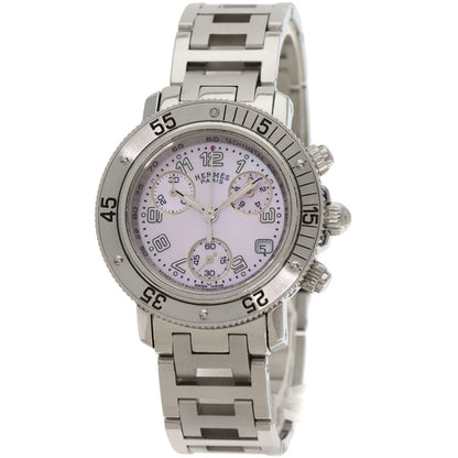 Herms Cl2.310 Clipper Diver Chronograph Watch With New Buckle