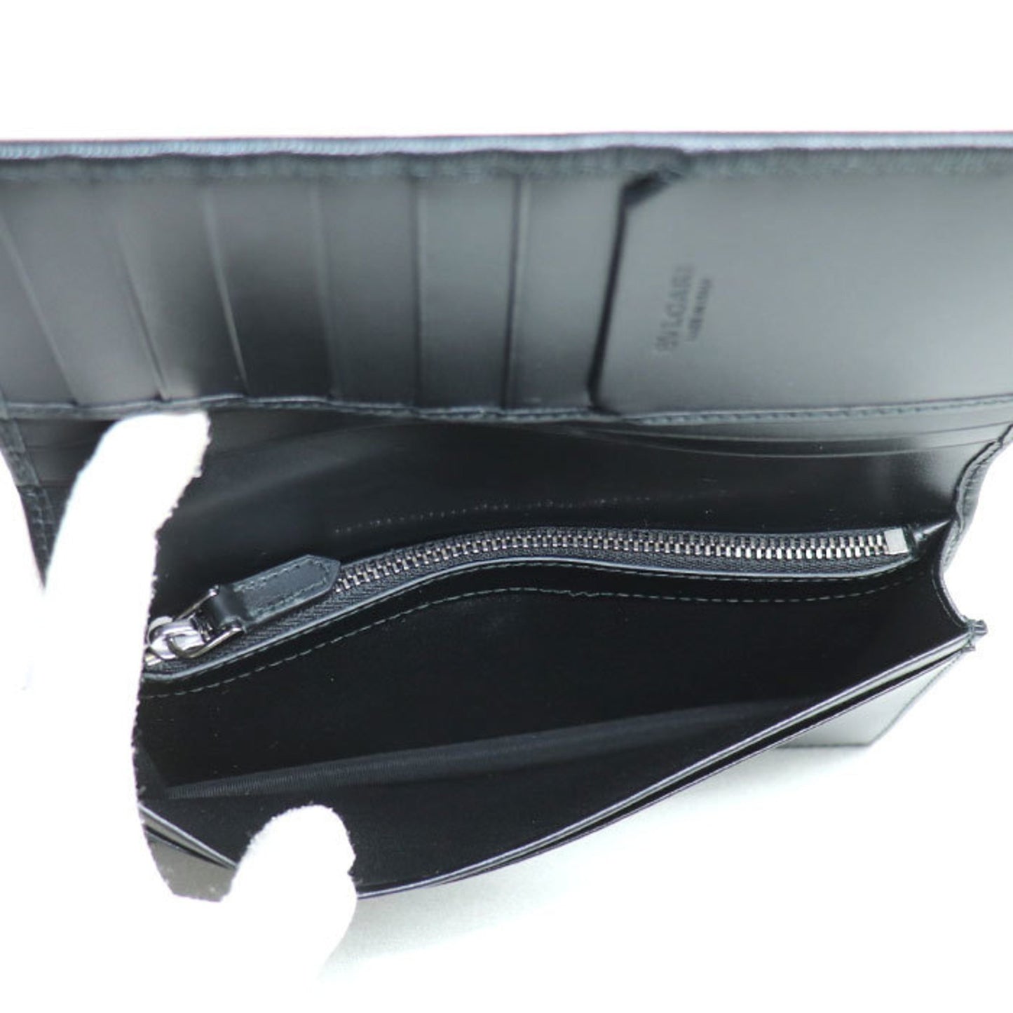 Bvlgari Serpenti Scalia Man Long Wallet Black 280922